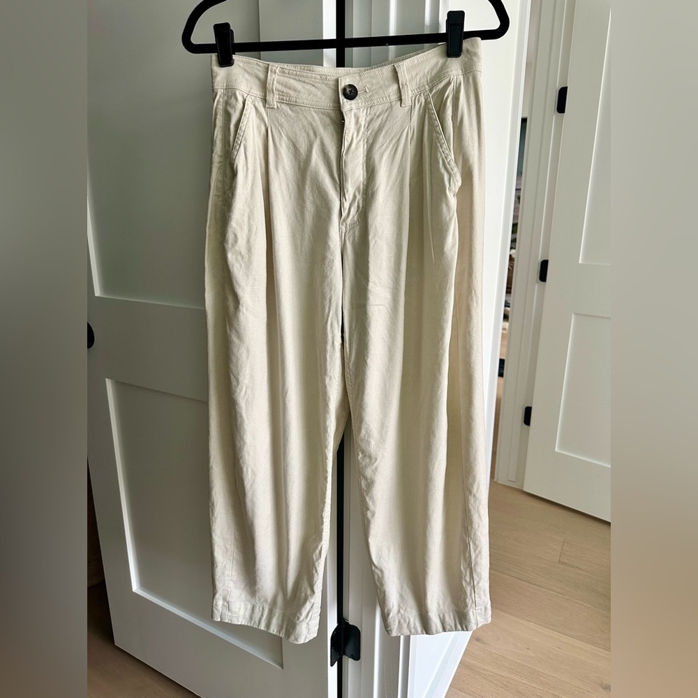 Everlane women’s everywhere pant in stretch linen